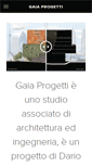 Mobile Screenshot of gaiaprogetti.com